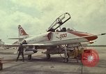 Image of aircraft TA-4J Beeville Texas Naval Air Station Chase Field USA, 1982, second 19 stock footage video 65675052118