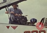 Image of aircraft TA-4J Beeville Texas Naval Air Station Chase Field USA, 1982, second 32 stock footage video 65675052118