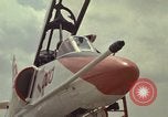 Image of aircraft TA-4J Beeville Texas Naval Air Station Chase Field USA, 1982, second 55 stock footage video 65675052118