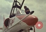 Image of aircraft TA-4J Beeville Texas Naval Air Station Chase Field USA, 1982, second 56 stock footage video 65675052118