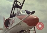 Image of aircraft TA-4J Beeville Texas Naval Air Station Chase Field USA, 1982, second 59 stock footage video 65675052118