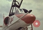Image of aircraft TA-4J Beeville Texas Naval Air Station Chase Field USA, 1982, second 60 stock footage video 65675052118