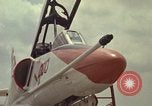 Image of aircraft TA-4J Beeville Texas Naval Air Station Chase Field USA, 1982, second 61 stock footage video 65675052118