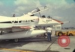 Image of aircraft TA-4J Beeville Texas Naval Air Station Chase Field USA, 1982, second 1 stock footage video 65675052119