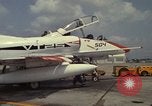 Image of aircraft TA-4J Beeville Texas Naval Air Station Chase Field USA, 1982, second 4 stock footage video 65675052119