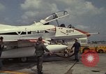 Image of aircraft TA-4J Beeville Texas Naval Air Station Chase Field USA, 1982, second 6 stock footage video 65675052119