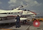 Image of aircraft TA-4J Beeville Texas Naval Air Station Chase Field USA, 1982, second 11 stock footage video 65675052119