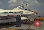 Image of aircraft TA-4J Beeville Texas Naval Air Station Chase Field USA, 1982, second 15 stock footage video 65675052119