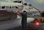 Image of aircraft TA-4J Beeville Texas Naval Air Station Chase Field USA, 1982, second 24 stock footage video 65675052119