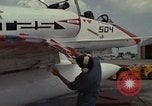 Image of aircraft TA-4J Beeville Texas Naval Air Station Chase Field USA, 1982, second 26 stock footage video 65675052119