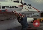 Image of aircraft TA-4J Beeville Texas Naval Air Station Chase Field USA, 1982, second 28 stock footage video 65675052119