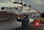 Image of aircraft TA-4J Beeville Texas Naval Air Station Chase Field USA, 1982, second 30 stock footage video 65675052119