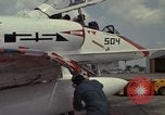 Image of aircraft TA-4J Beeville Texas Naval Air Station Chase Field USA, 1982, second 32 stock footage video 65675052119