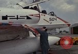 Image of aircraft TA-4J Beeville Texas Naval Air Station Chase Field USA, 1982, second 38 stock footage video 65675052119