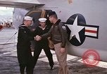 Image of aircraft C-1A Mediterranean Sea, 1966, second 36 stock footage video 65675052125