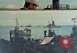 Standbild japanische I-400 U-Boote und Schlachtschiff Nagato Yokosuka in Japan Yokosuka in Japan, 1945, aus Sekunde 1 historischem Filmmaterial Videoclip 65675052131