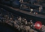 Standbild japanische I-400 U-Boote und Schlachtschiff Nagato Yokosuka in Japan Yokosuka in Japan, 1945, aus Sekunde 33 historischem Filmmaterial Videoclip 65675052131