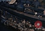 Standbild japanische I-400 U-Boote und Schlachtschiff Nagato Yokosuka in Japan Yokosuka in Japan, 1945, aus Sekunde 35 historischem Filmmaterial Videoclip 65675052131