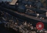 Standbild japanische I-400 U-Boote und Schlachtschiff Nagato Yokosuka in Japan Yokosuka in Japan, 1945, aus Sekunde 36 historischem Filmmaterial Videoclip 65675052131