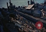 Standbild japanische I-400 U-Boote und Schlachtschiff Nagato Yokosuka in Japan Yokosuka in Japan, 1945, aus Sekunde 37 historischem Filmmaterial Videoclip 65675052131