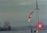 Standbild japanische I-400 U-Boote und Schlachtschiff Nagato Yokosuka in Japan Yokosuka in Japan, 1945, aus Sekunde 61 historischem Filmmaterial Videoclip 65675052131