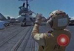 Standbild Flugzeugträger USS Ranger Indischer Ozean, 1982, aus Sekunde 5 historischem Filmmaterial Videoclip 65675052139