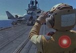 Standbild Flugzeugträger USS Ranger Indischer Ozean, 1982, aus Sekunde 6 historischem Filmmaterial Videoclip 65675052139