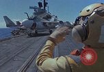 Standbild Flugzeugträger USS Ranger Indischer Ozean, 1982, aus Sekunde 8 historischem Filmmaterial Videoclip 65675052139