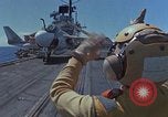 Standbild Flugzeugträger USS Ranger Indischer Ozean, 1982, aus Sekunde 11 historischem Filmmaterial Videoclip 65675052139