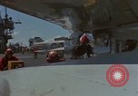Standbild Flugzeugträger USS Ranger Indischer Ozean, 1982, aus Sekunde 55 historischem Filmmaterial Videoclip 65675052139