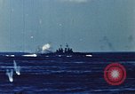 Image of battleships Pacific Ocean, 1945, second 3 stock footage video 65675052148