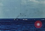 Image of battleships Pacific Ocean, 1945, second 10 stock footage video 65675052148
