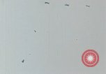 Image of battleships Pacific Ocean, 1945, second 31 stock footage video 65675052148