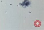 Image of battleships Pacific Ocean, 1945, second 36 stock footage video 65675052148