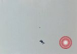 Image of battleships Pacific Ocean, 1945, second 44 stock footage video 65675052148