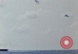 Image of battleships Pacific Ocean, 1945, second 51 stock footage video 65675052148