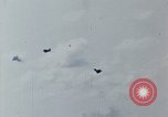 Image of battleships Pacific Ocean, 1945, second 56 stock footage video 65675052148
