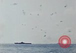 Image of battleships Pacific Ocean, 1945, second 59 stock footage video 65675052148