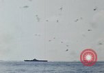 Image of battleships Pacific Ocean, 1945, second 60 stock footage video 65675052148