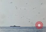 Image of battleships Pacific Ocean, 1945, second 61 stock footage video 65675052148