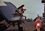 Image of USS Randolph Pacific Ocean, 1945, second 17 stock footage video 65675052150