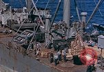 Image of ammunition ship Pacific Ocean, 1945, second 12 stock footage video 65675052155