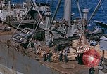 Image of ammunition ship Pacific Ocean, 1945, second 16 stock footage video 65675052155
