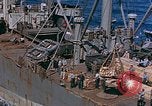 Image of ammunition ship Pacific Ocean, 1945, second 18 stock footage video 65675052155