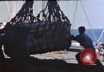 Image of hangar deck of carrier Pacific Ocean, 1945, second 18 stock footage video 65675052156