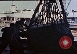 Image of hangar deck of carrier Pacific Ocean, 1945, second 21 stock footage video 65675052156