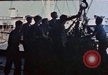 Image of hangar deck of carrier Pacific Ocean, 1945, second 23 stock footage video 65675052156