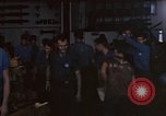 Image of hangar deck of carrier Pacific Ocean, 1945, second 28 stock footage video 65675052156