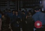 Image of hangar deck of carrier Pacific Ocean, 1945, second 29 stock footage video 65675052156