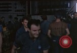 Image of hangar deck of carrier Pacific Ocean, 1945, second 31 stock footage video 65675052156